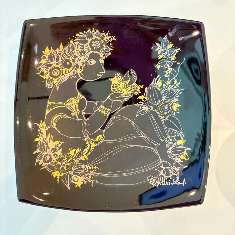 Rosenthal Porcelaine Noire Studio Linie Germany Semiramis: 1001 Nights